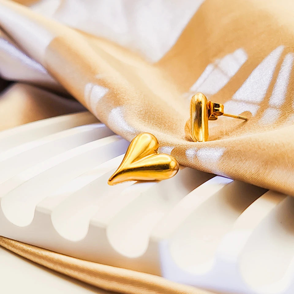 Orecchini a forma di cuore