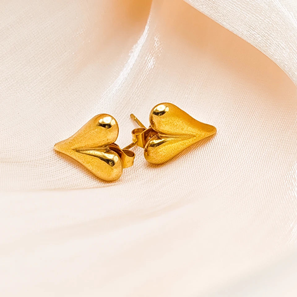 Orecchini a forma di cuore