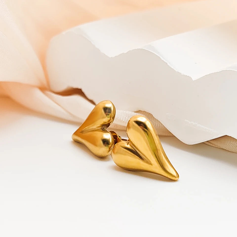 Orecchini a forma di cuore